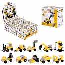1Toy Blockformers "Спецтехника" 2 в 1 (д/б 10 шт., в асс. 10 видов, коробка)
