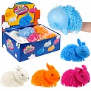 1toy Йо-Ёжики, "Кролик" 20 см, 4 цвета, 6 шт. д/б