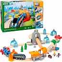 Brio Smart Tech Sound игр.наб.с 7 интеракт.тоннелями и звукозапис.поездом с 2 ваг.,станцией,фигурками,кор.