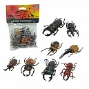 1toy "В мире животных": жуки, 8 шт х 7см, пакет с хед