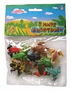 1toy "В мире животных" наб.игр.лягушек 12 шт х 5 см. в упаковке ПВХ с хедером