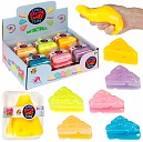1toy Крутой замес Супергель сыр 8*6,5см в пвх кор., 12 шт в дб