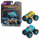 Машинка игрушка для мальчика 2в1 Transcar Double 1toy: рино  – трак