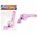 1TOY Аквамания водное оружие револьвер 24*12*4 см, розовый