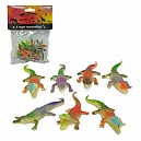 1toy "В мире животных": крокодилы, 8 шт, пакет с хед