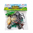 1toy "В мире животных" насекомые 17см.10шт.пакет с хед.24х18х5см.