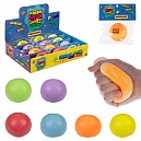 1TOY Крутой замес Залиплющ Плюшарик 6см, цвет в асс., пакет с хедером, 12 шт в дб