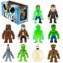1toy MONSTER FLEX MINI тянущаяся фигурка 7см, 10 видов в ассортименте, блистер 14х10,5см, 10 шт в д/б