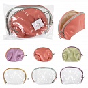 Lukky набор из косметичек 2в1 Glam Dessert, прозрачная(24*15*8.5см) и цветная с лого(19*11*8см),пакет,бирка