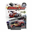 Машинка инерционная 1TOY CrashFest Predatorian 2в1, разборная, 10 см