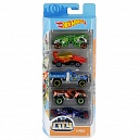 Hot wheels Набор подарочный - 5 машинок, в ассортименте