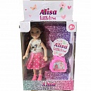 Кукла Alisa Little Love 15,2 см, брюнетка, с портфелем