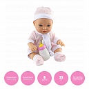 Куколка 1TOY "Baby Doll" в розовом платье, пинетках и болеро 28см.