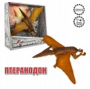 1toy, игрушка интерактивный Динозавр (2*АА входят в компл) свет и звук, коробка 32х29х9,2 см, Птеранодон