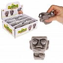1toy Пучеглаз-антистресс "Истукан" 6,4х3,9х7,3 см, 12 шт. в д/б