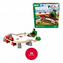 BRIO игр.наб."Северная железная дорога",груз.поезд,животные,аксесс.,26 эл.,35х12х35см,кор.