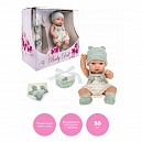 Пупс 1TOY Baby Doll в голубой одежде, 30 см